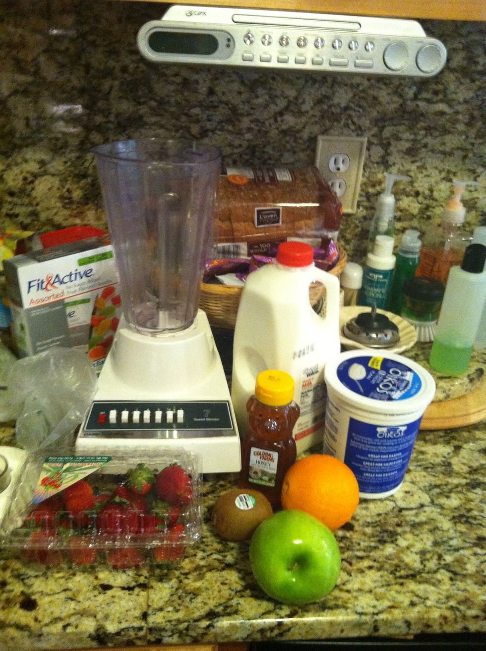 gather up all your supplies