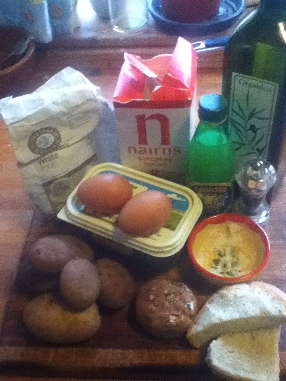 Gather up ingredients