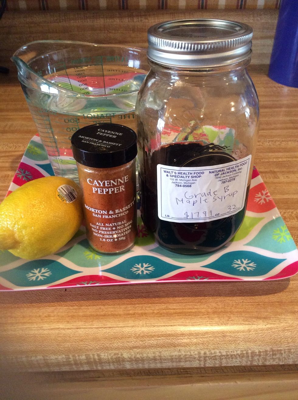 Gather up the supplies needed.