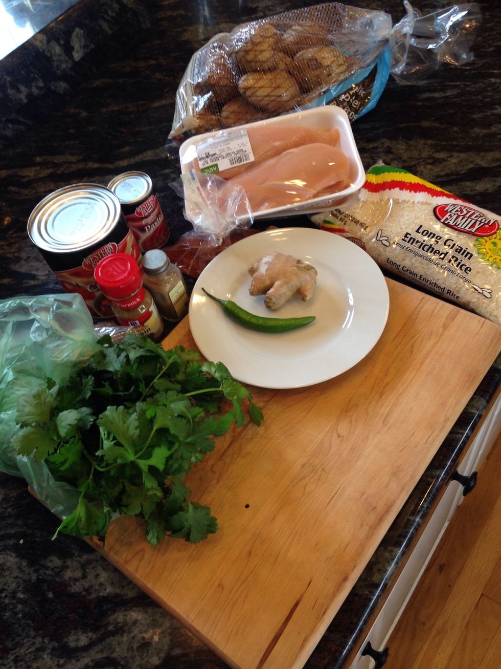 Gather up your ingredients!