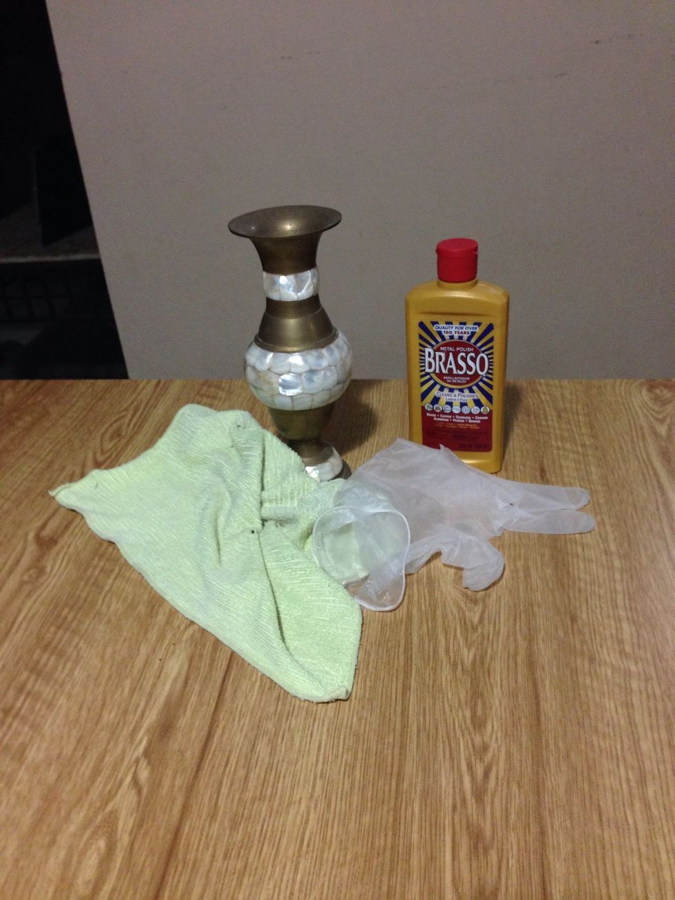 Gather up your materials.