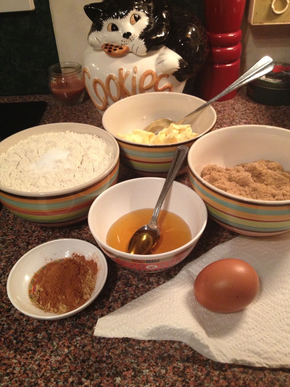 Gather your big happy family of ingredients... Visit them in the supply's list!