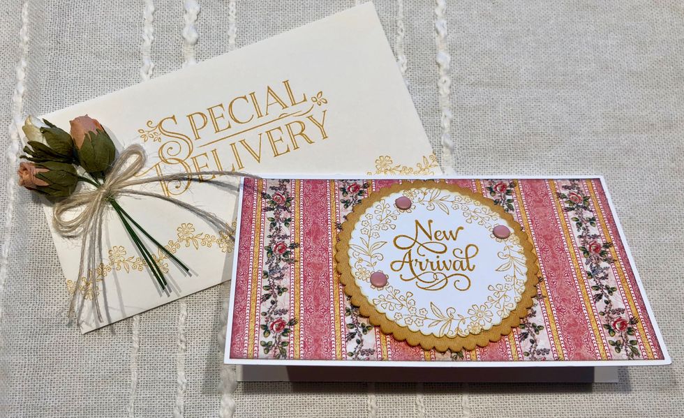Gather your blank notecards and envelopes along with your ink and stamps