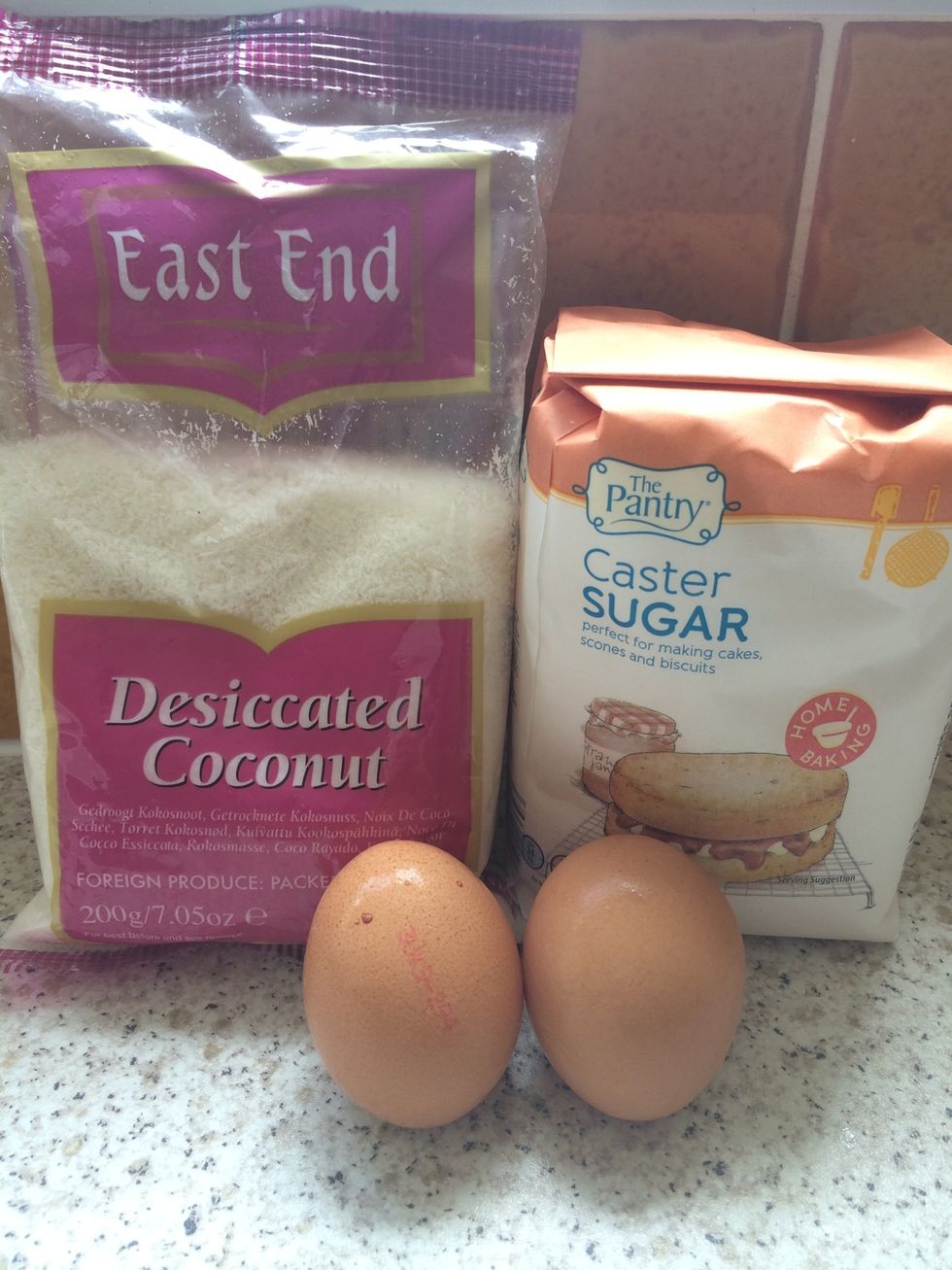 Gather your ingredients and you're good to go!