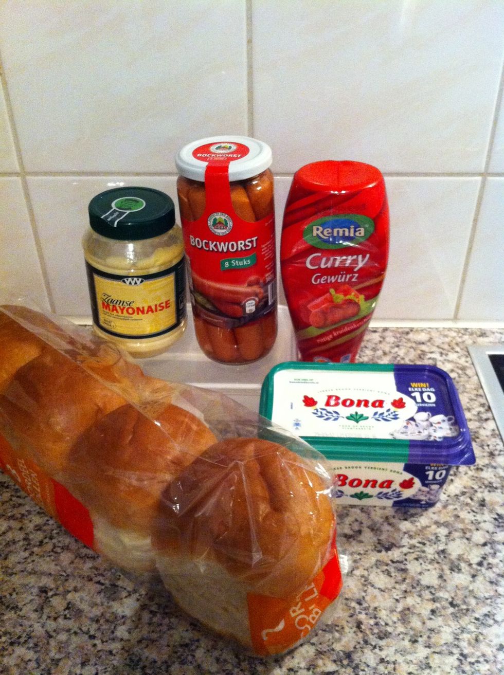 Gather your ingredients. Any other sauces will do :).