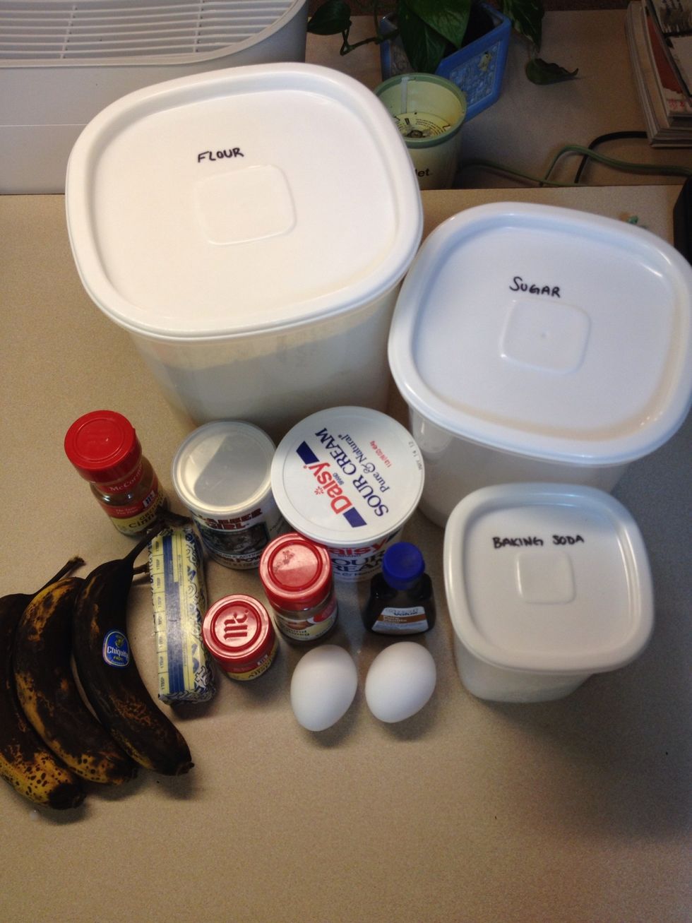 Gather your ingredients for easy access!