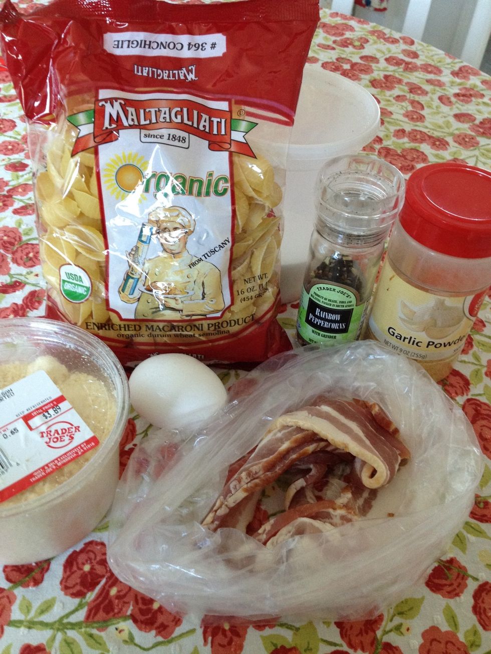 Gather your ingredients. This recipe is for two servings so just increase the ingredients according to how many people will be eating.