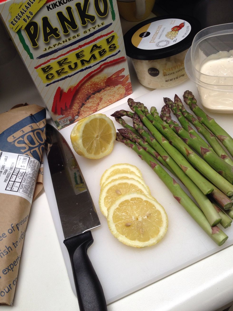 Gather your ingredients to get started.