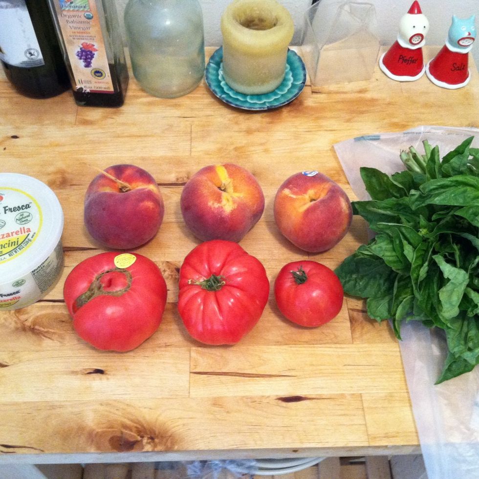 Gather your ingredients.