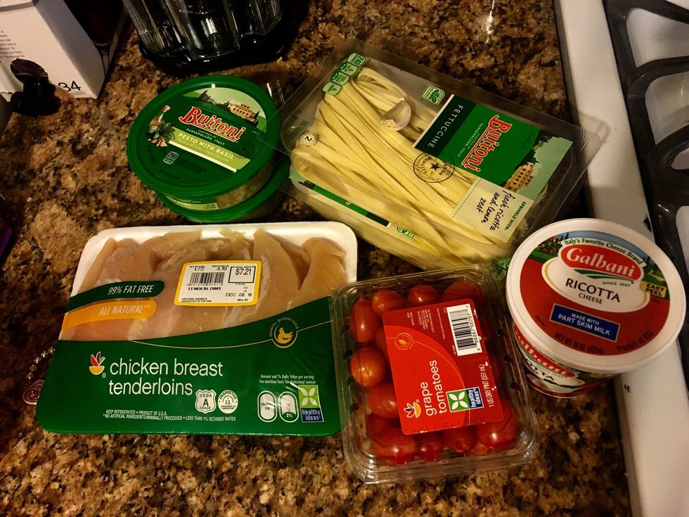 Gather your ingredients