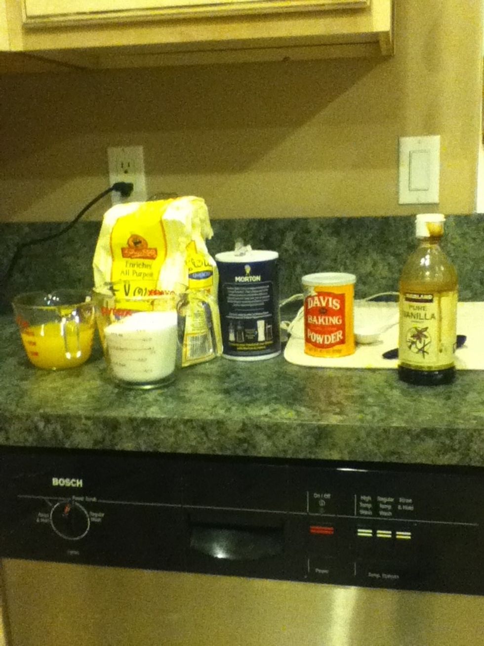 Gather your ingredients