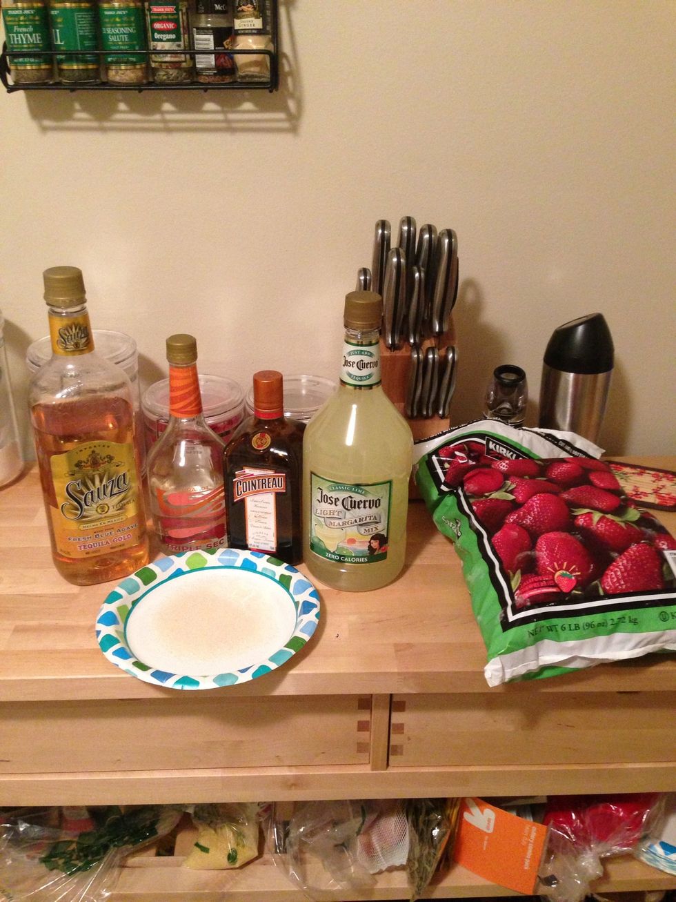 Gather your ingredients.