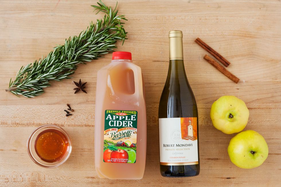 Gather your ingredients.