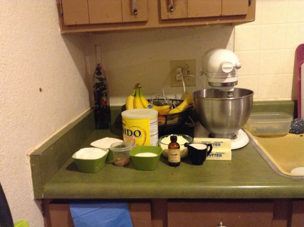 Gather your ingredients.