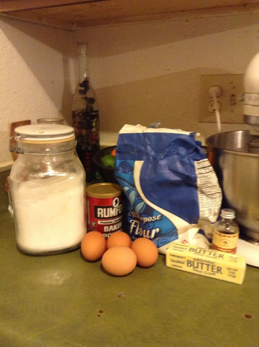 Gather your ingredients.