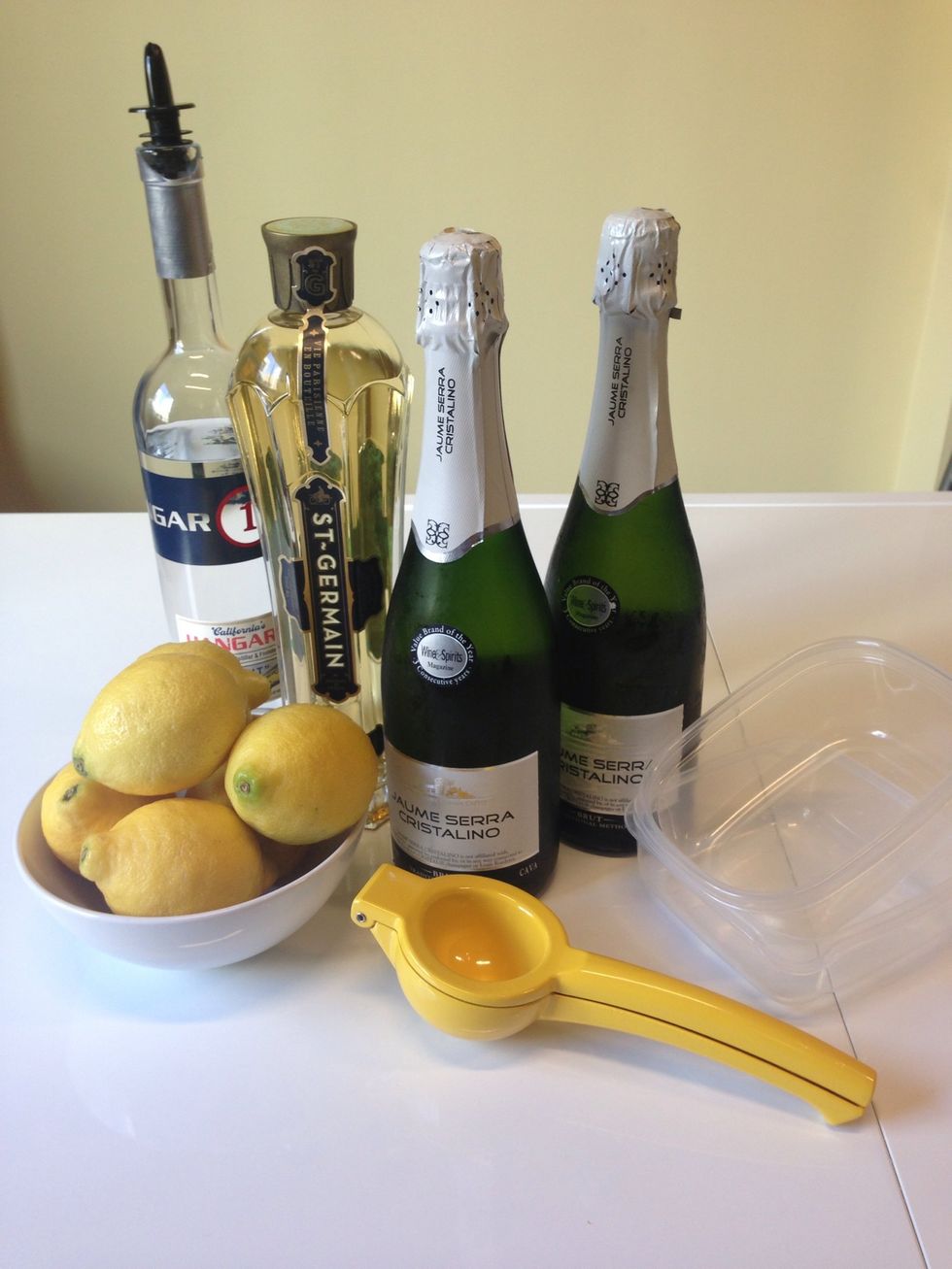 Gather your ingredients.