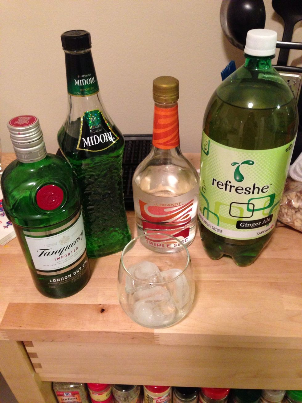 Gather your ingredients.
