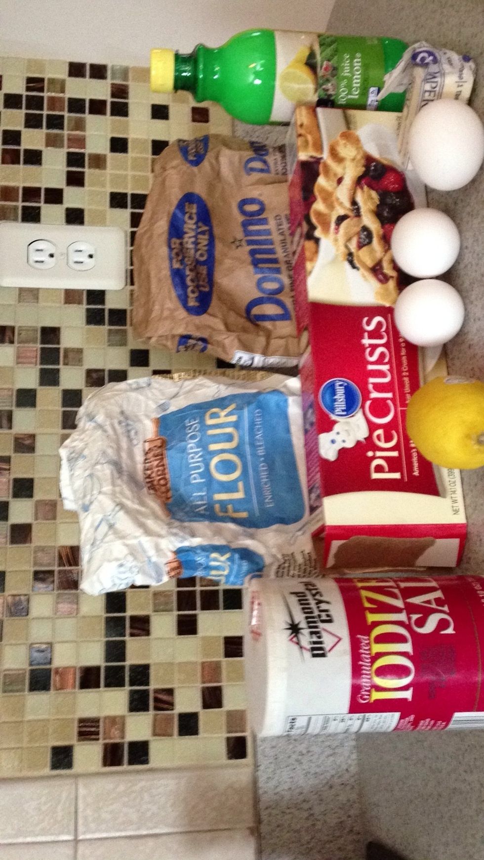 Gather your ingredients.