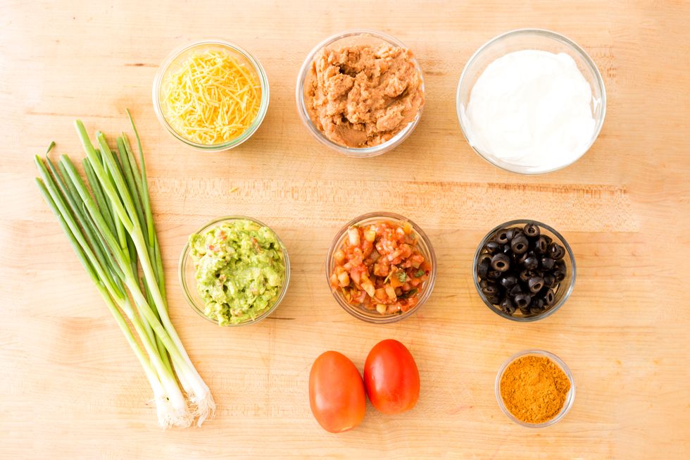Gather your ingredients.