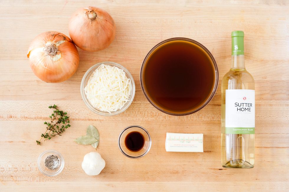 Gather your ingredients.