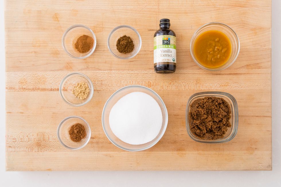 Gather your ingredients.