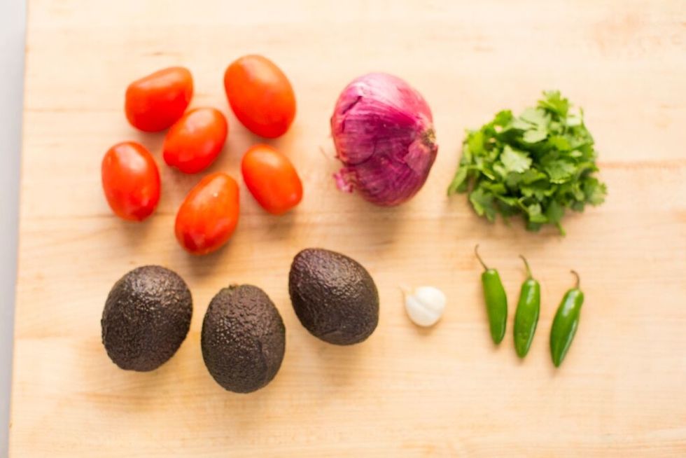 Gather your ingredients.