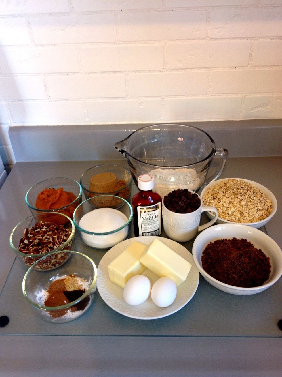 Gather your ingredients.