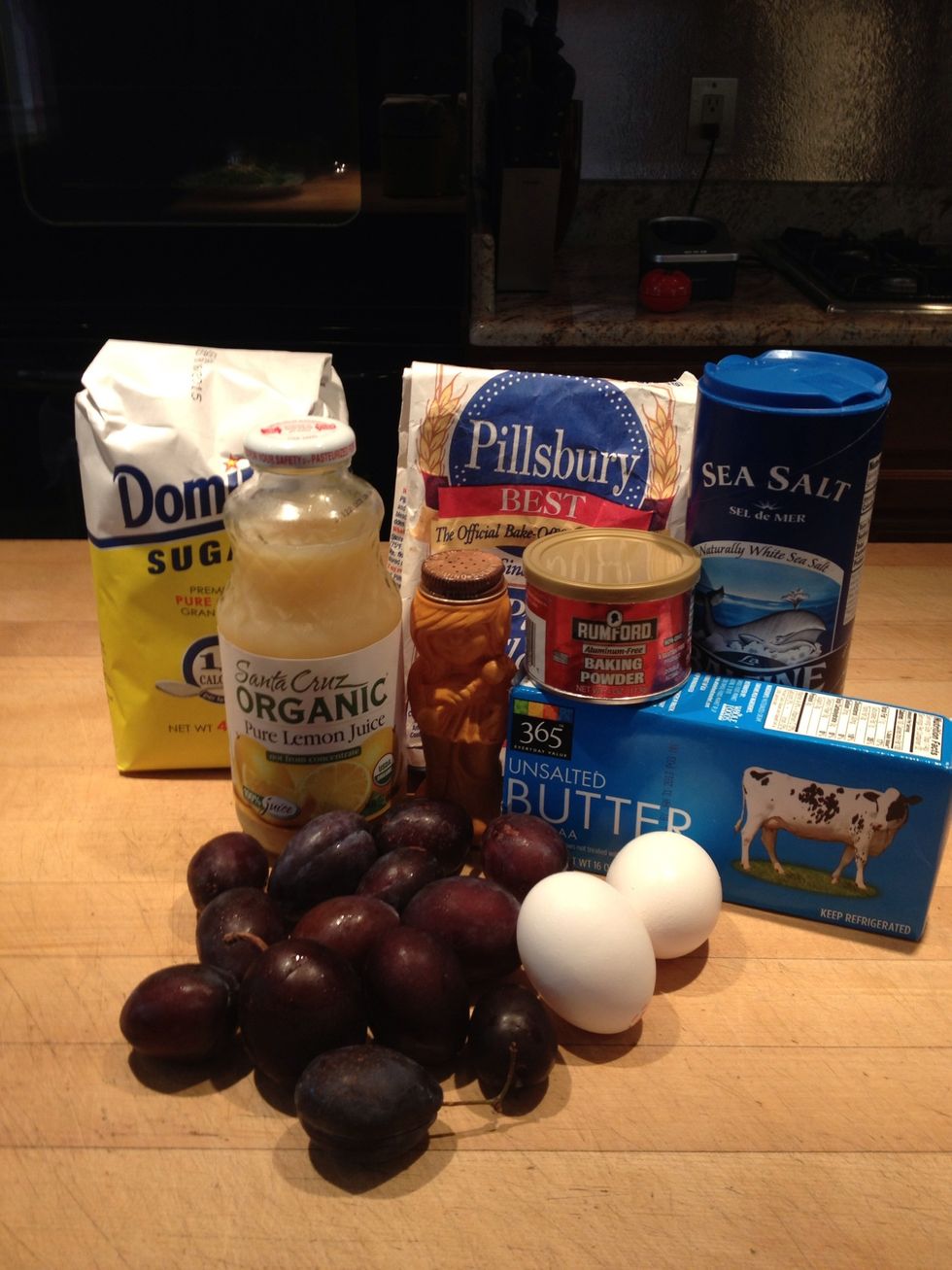 Gather your ingredients.