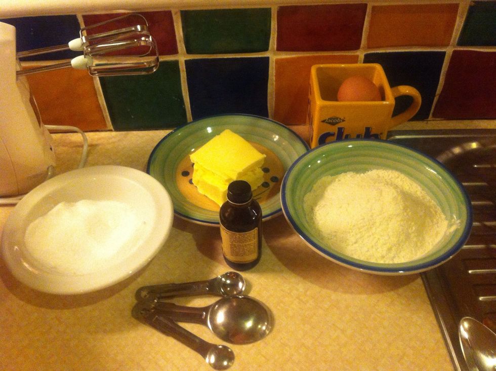 Gather your ingredients-