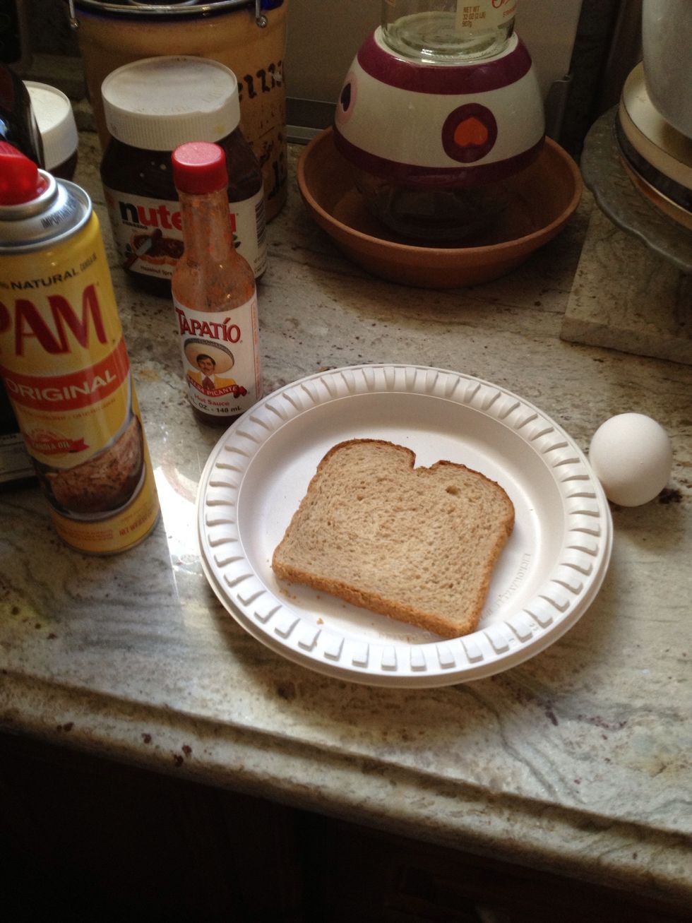 Gather your ingredients.
