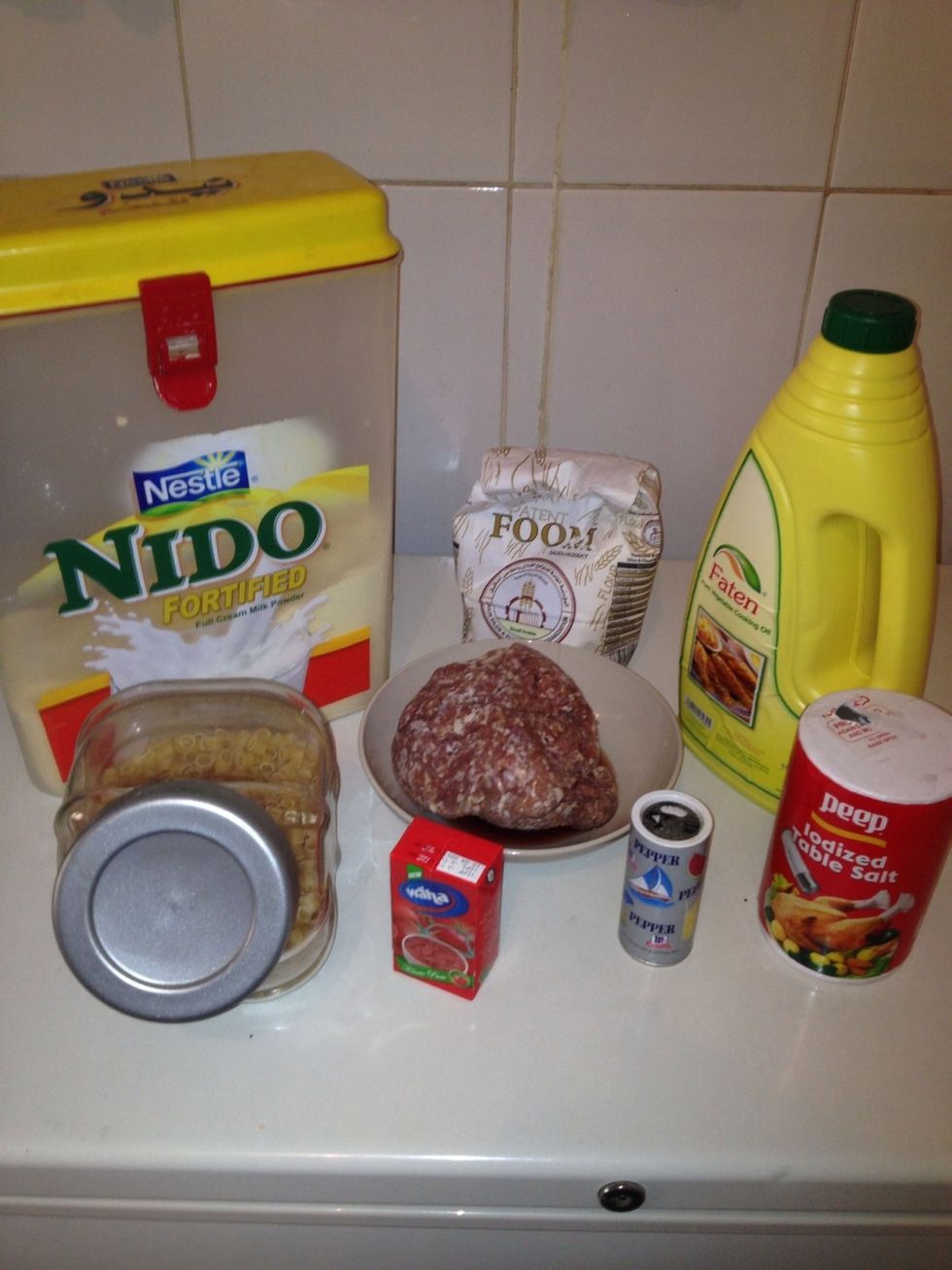 Gather your ingredients