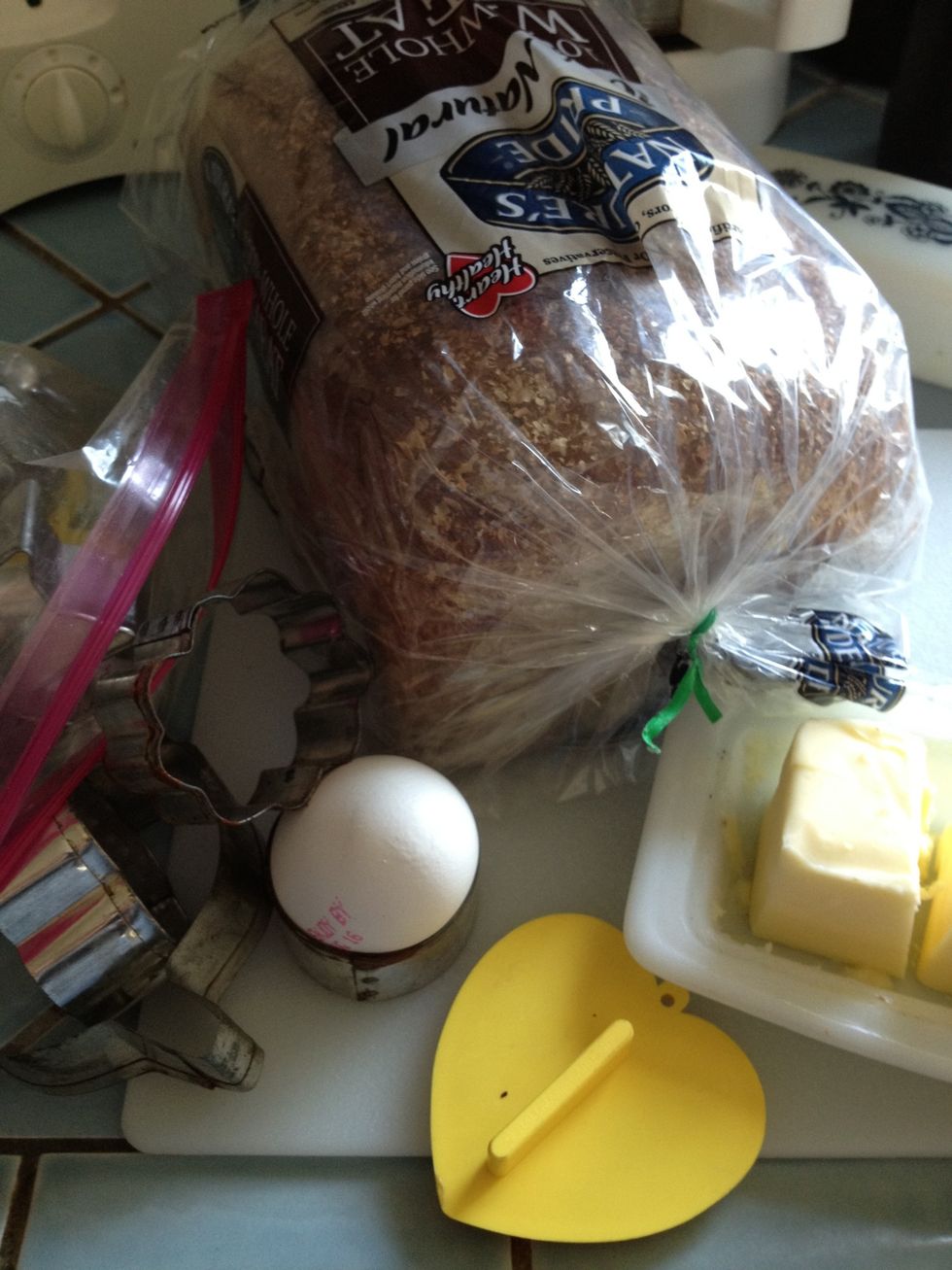 Gather your ingredients.