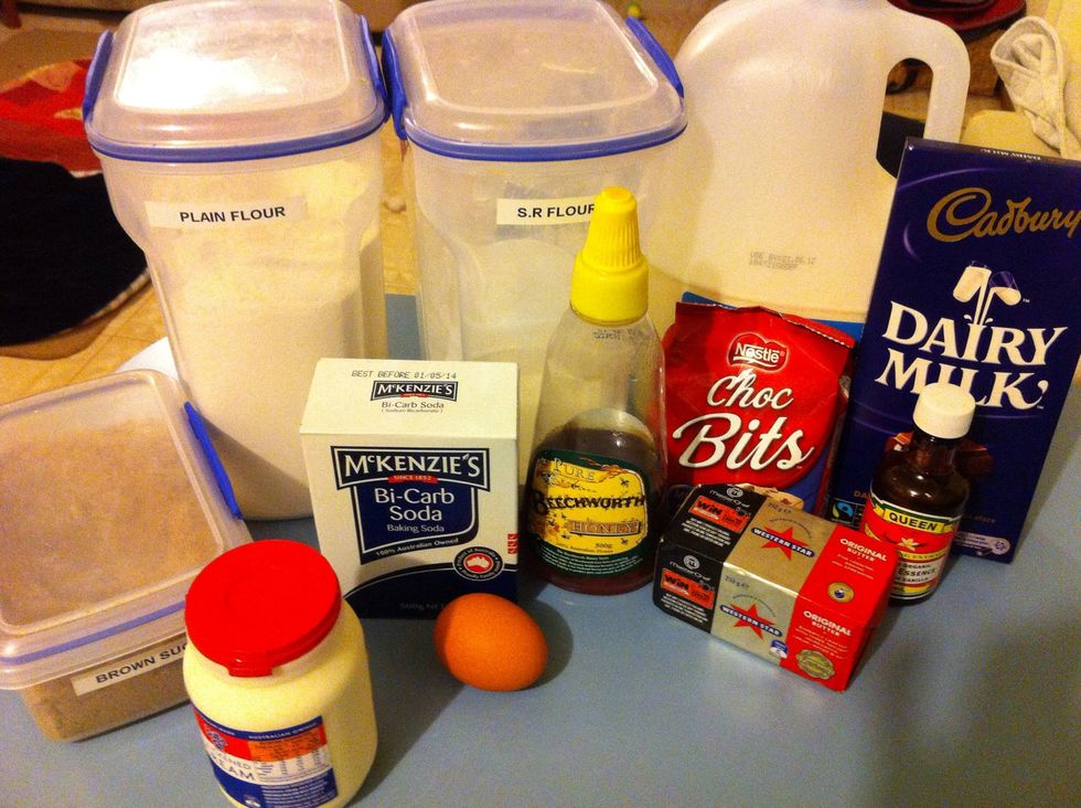 Gather your ingredients