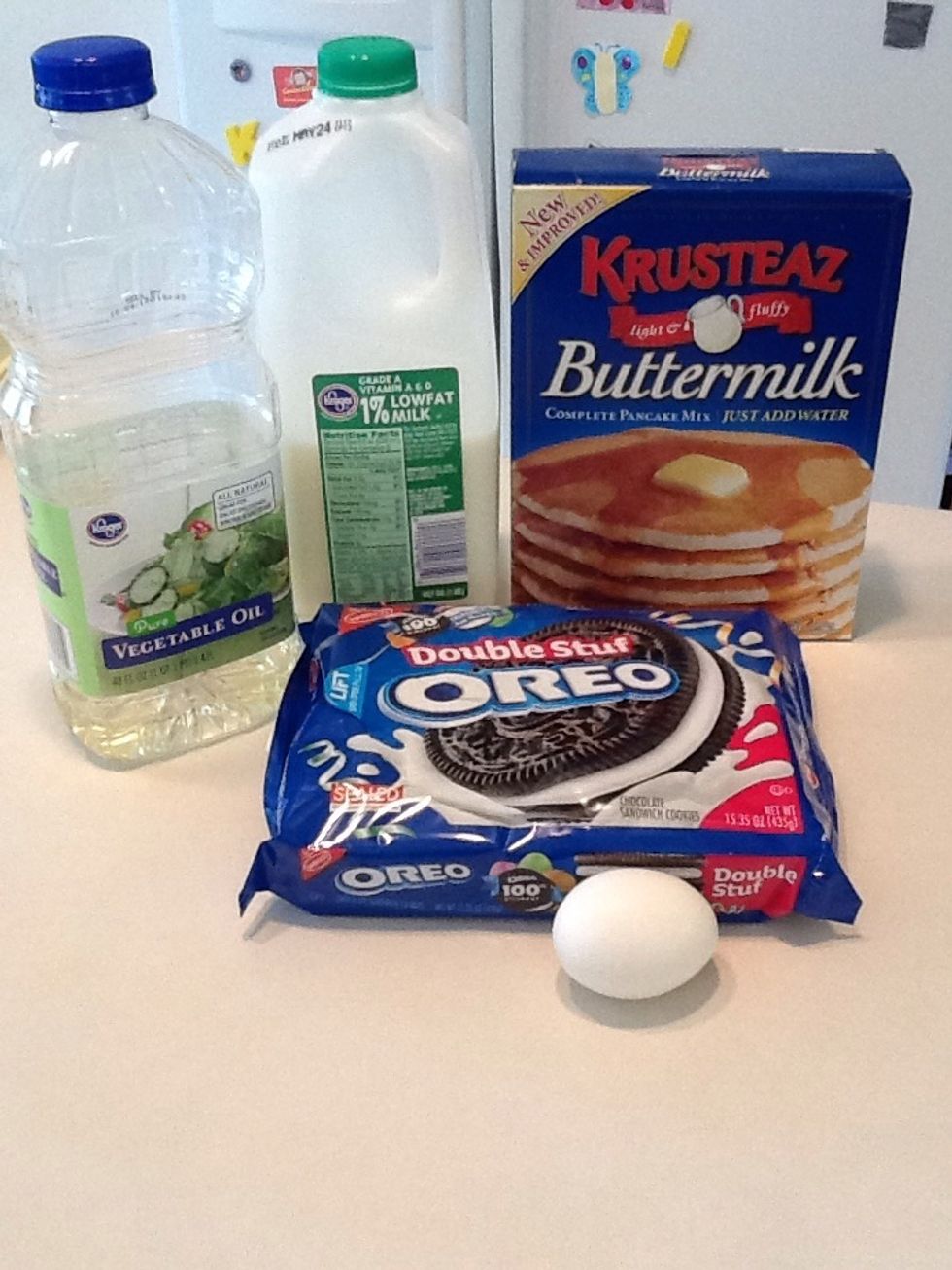 Gather your ingredients.