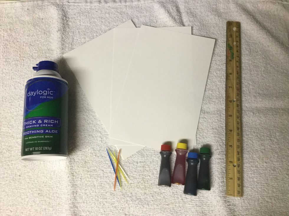 Gather your materials.