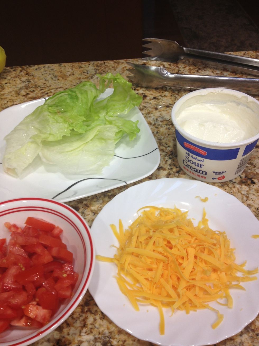 Gather your other ingredients