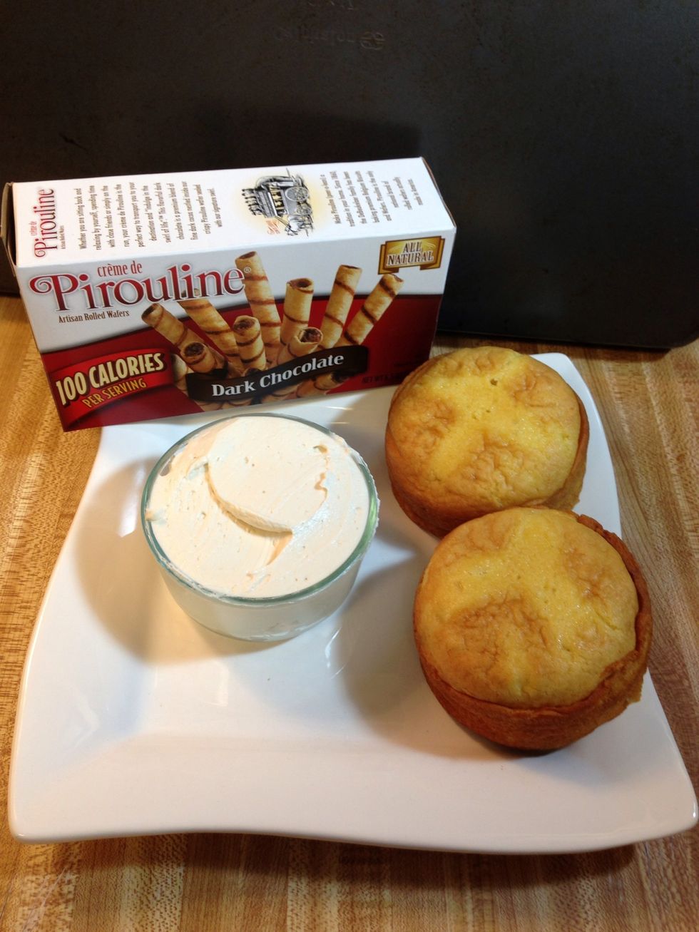 Gather your supplies. For this guide I chose to use yellow cake.