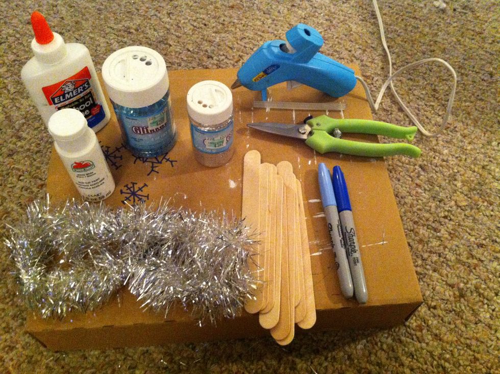 Gather your supplies! Its time to get crafty!