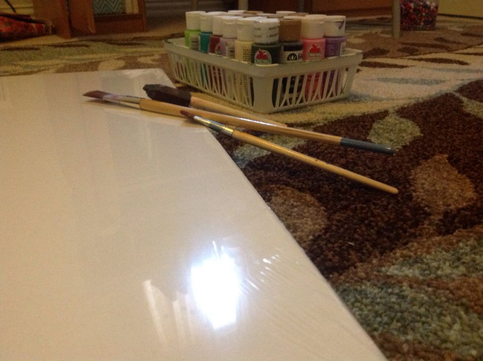 Gather your supplies! Make sure to have everything in place before you get started!