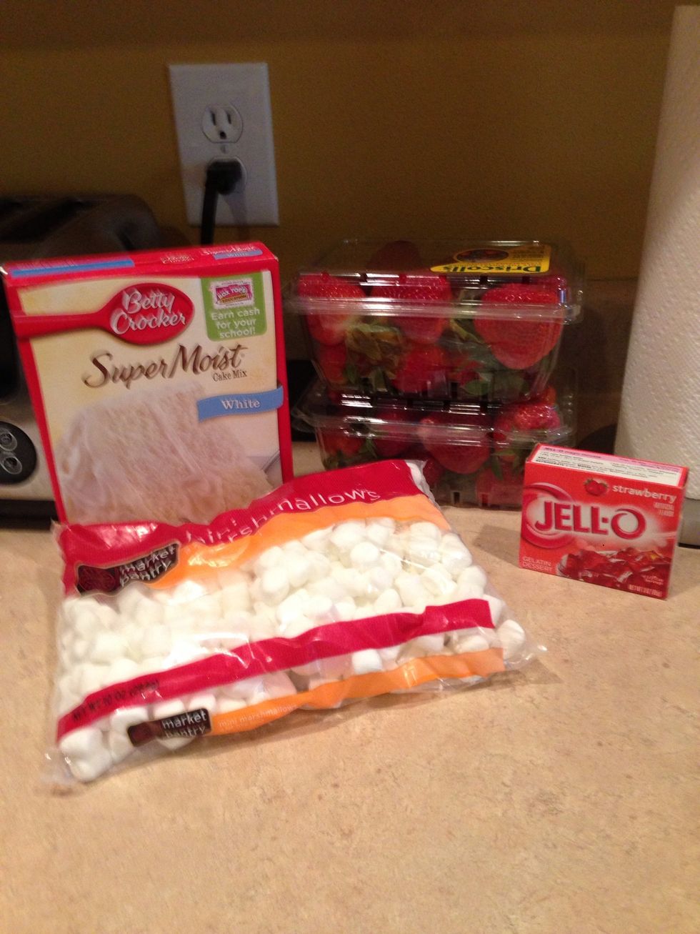 Gather your supplies, preheat oven to 350 degrees