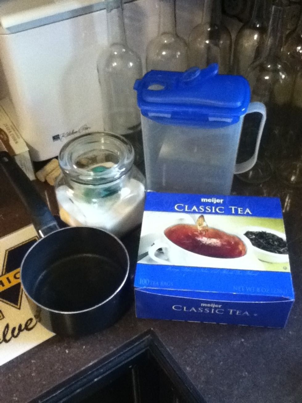 How to make orange pekoe sweet iced tea B+C Guides