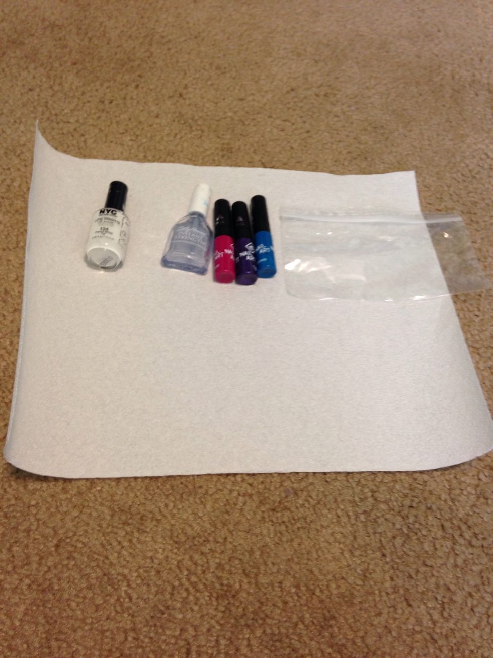 Gather your supplies.