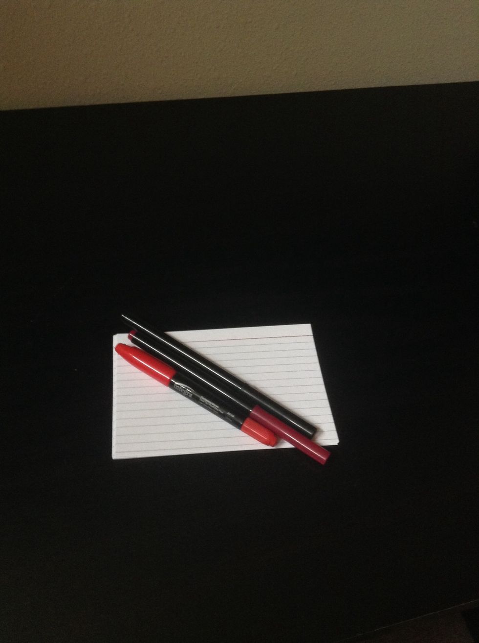 Gather your supplies