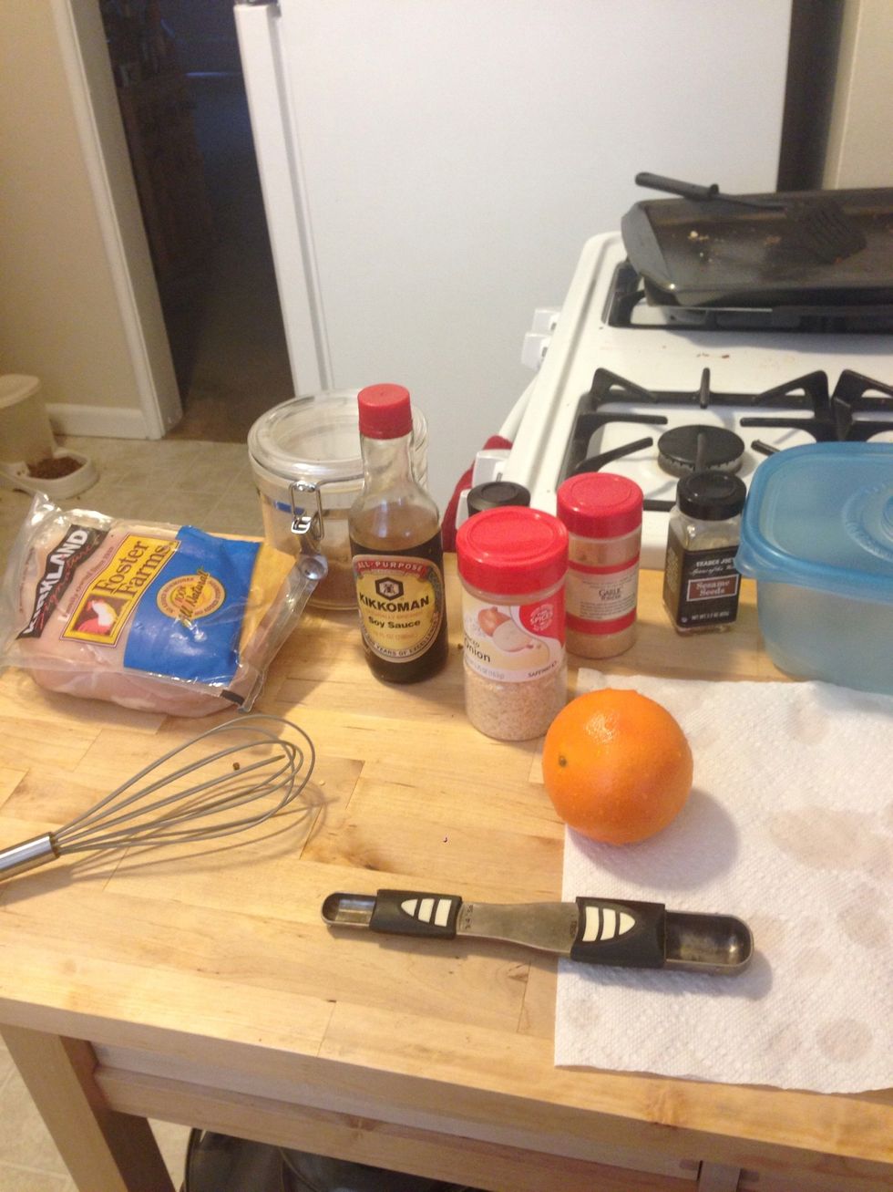 Gather your supplies.