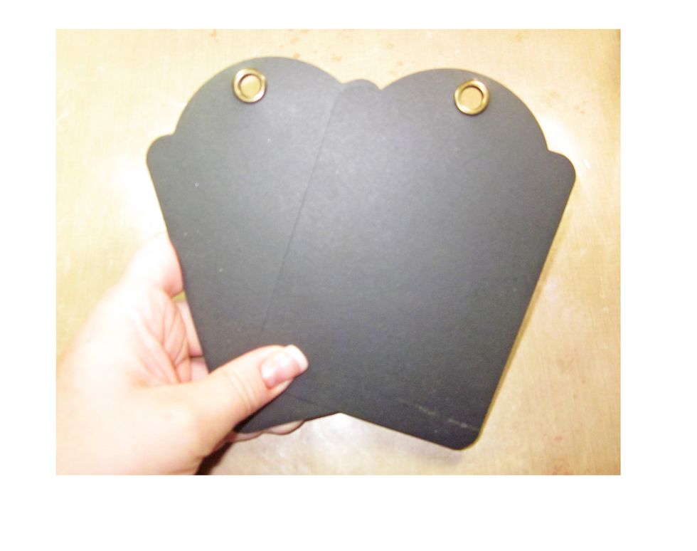 Gathered two Graphic 45 basic tag and glue them together with a piece of cardstock in between to add stability.