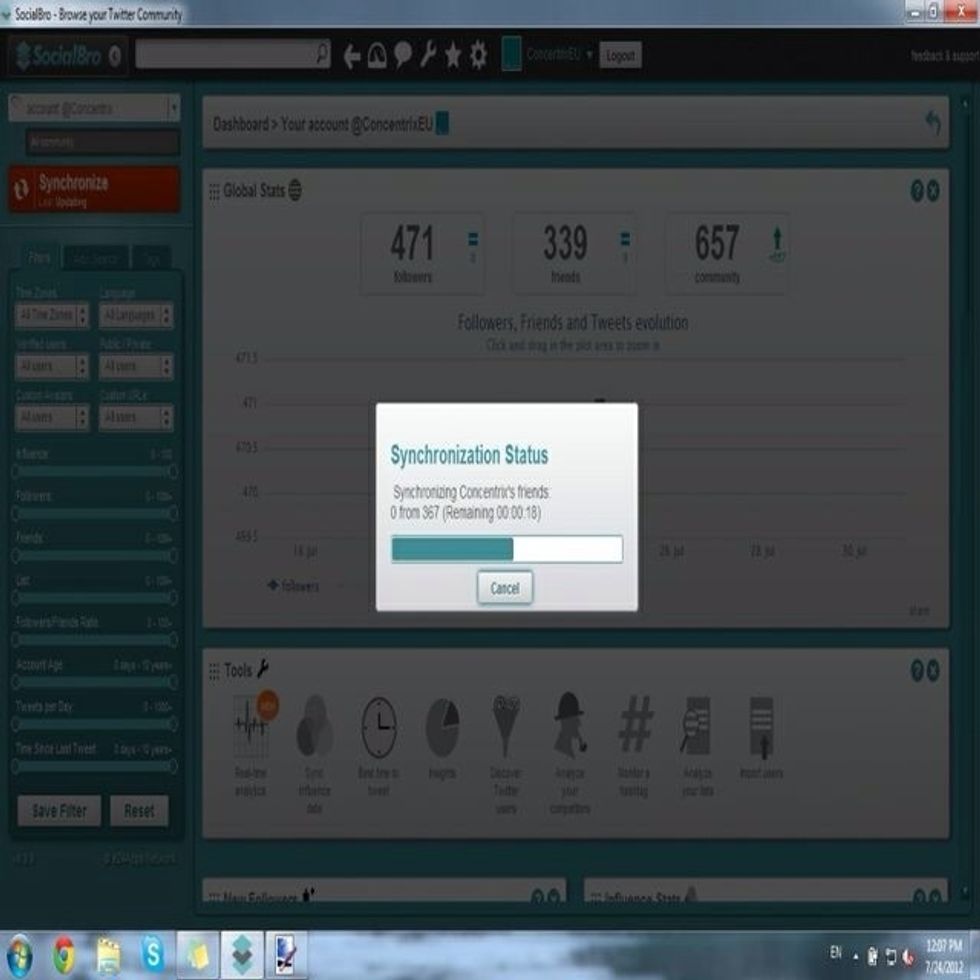 Gathering information about your "competitors."