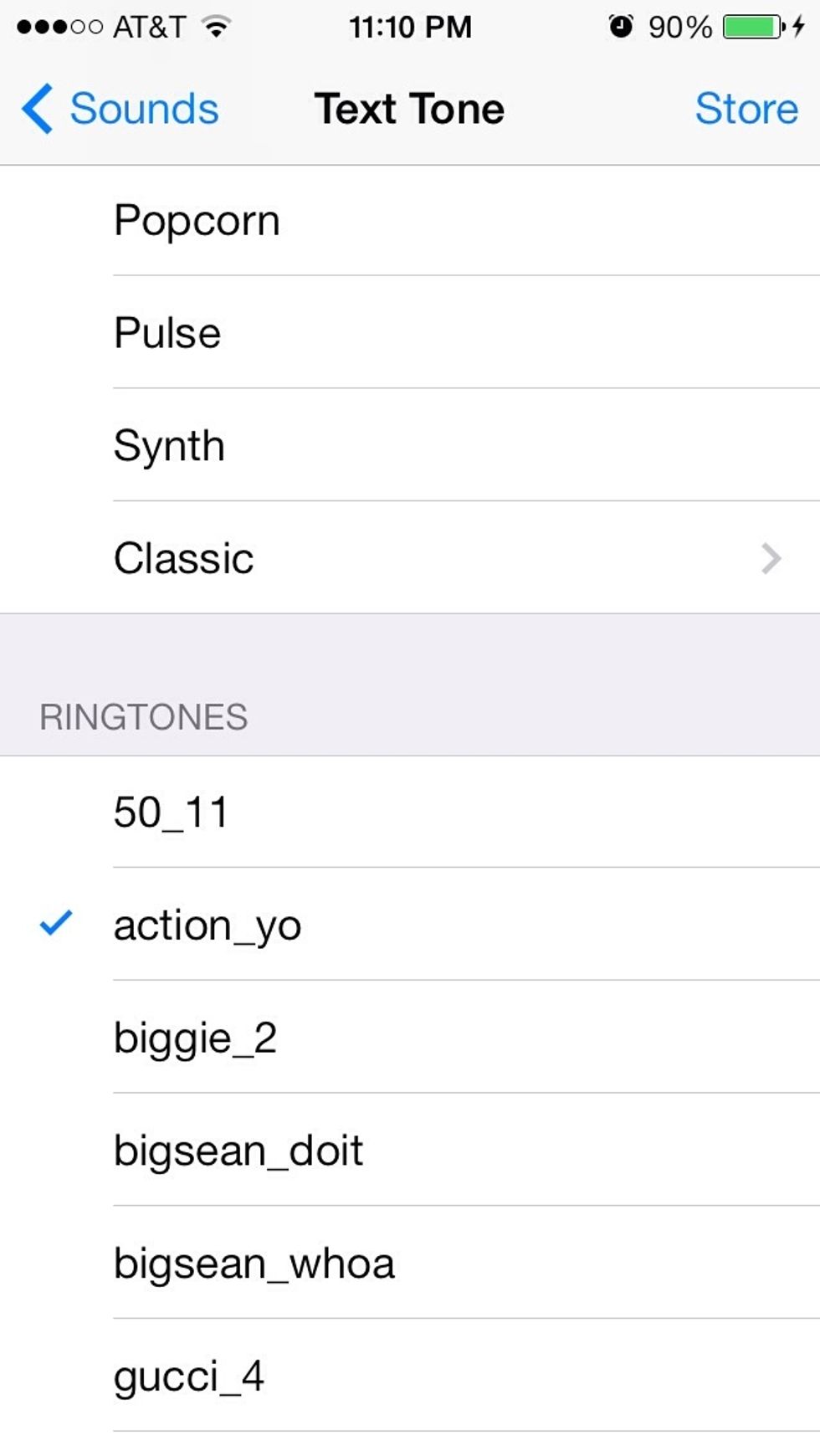 General > Sounds and scroll down to see your new Rapper text tone \ud83d\ude46