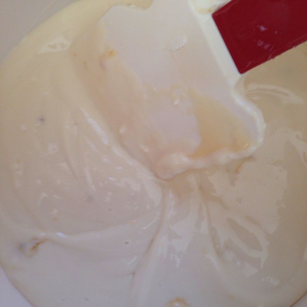 Gently fold in the coolwhip