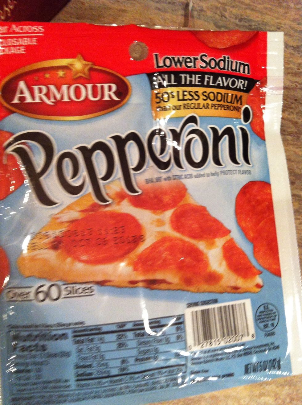 Get 5 pepperoni out per cressont