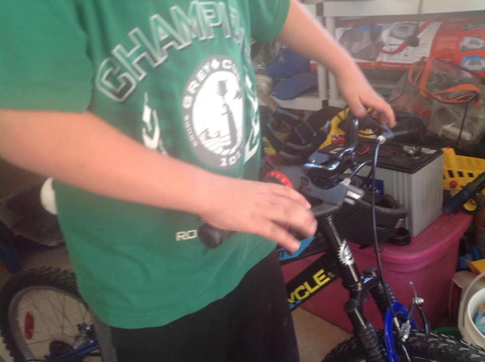 Get a bike to ride on so you can do wheelies.